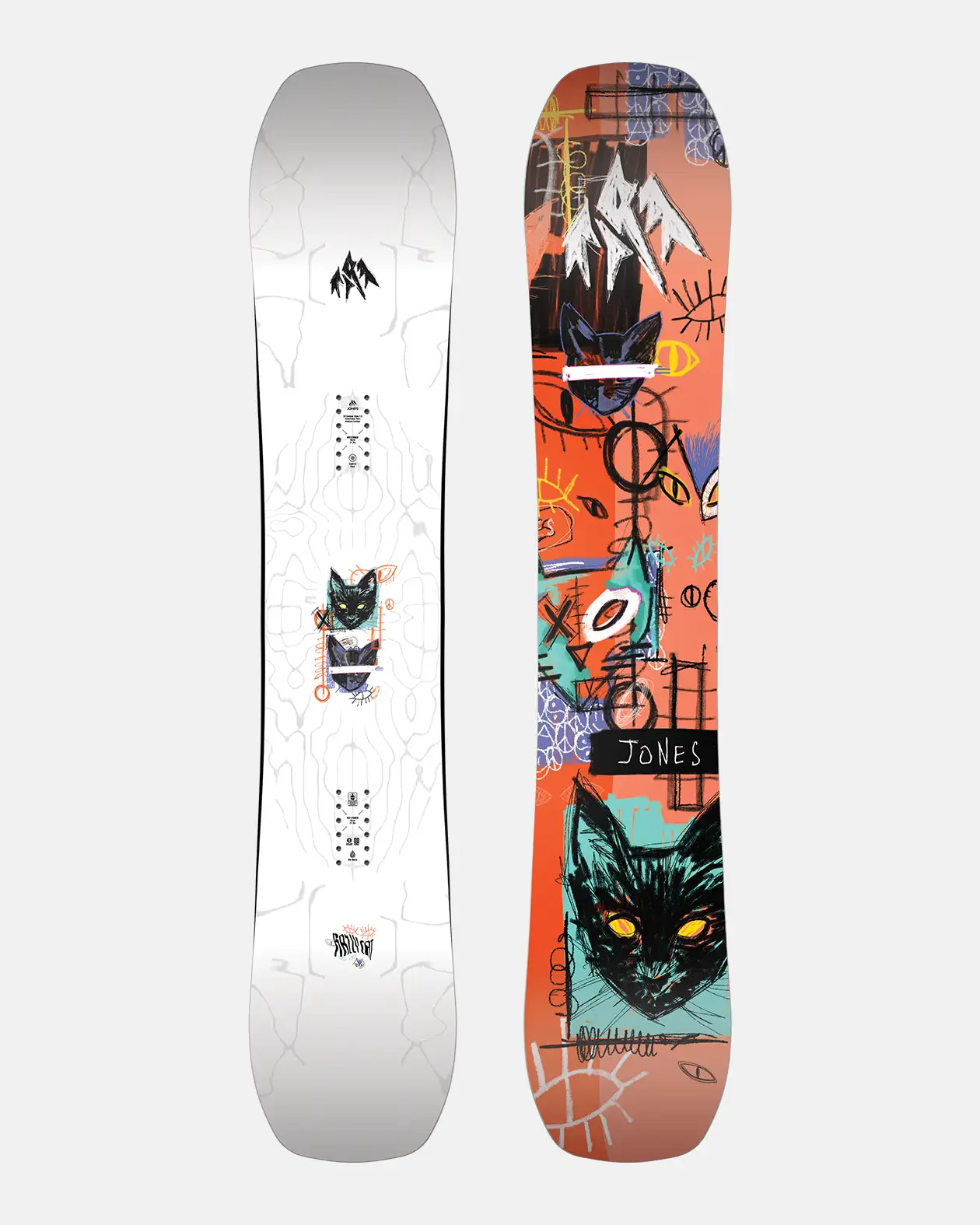 Placă snowboard Jones Rally Cat