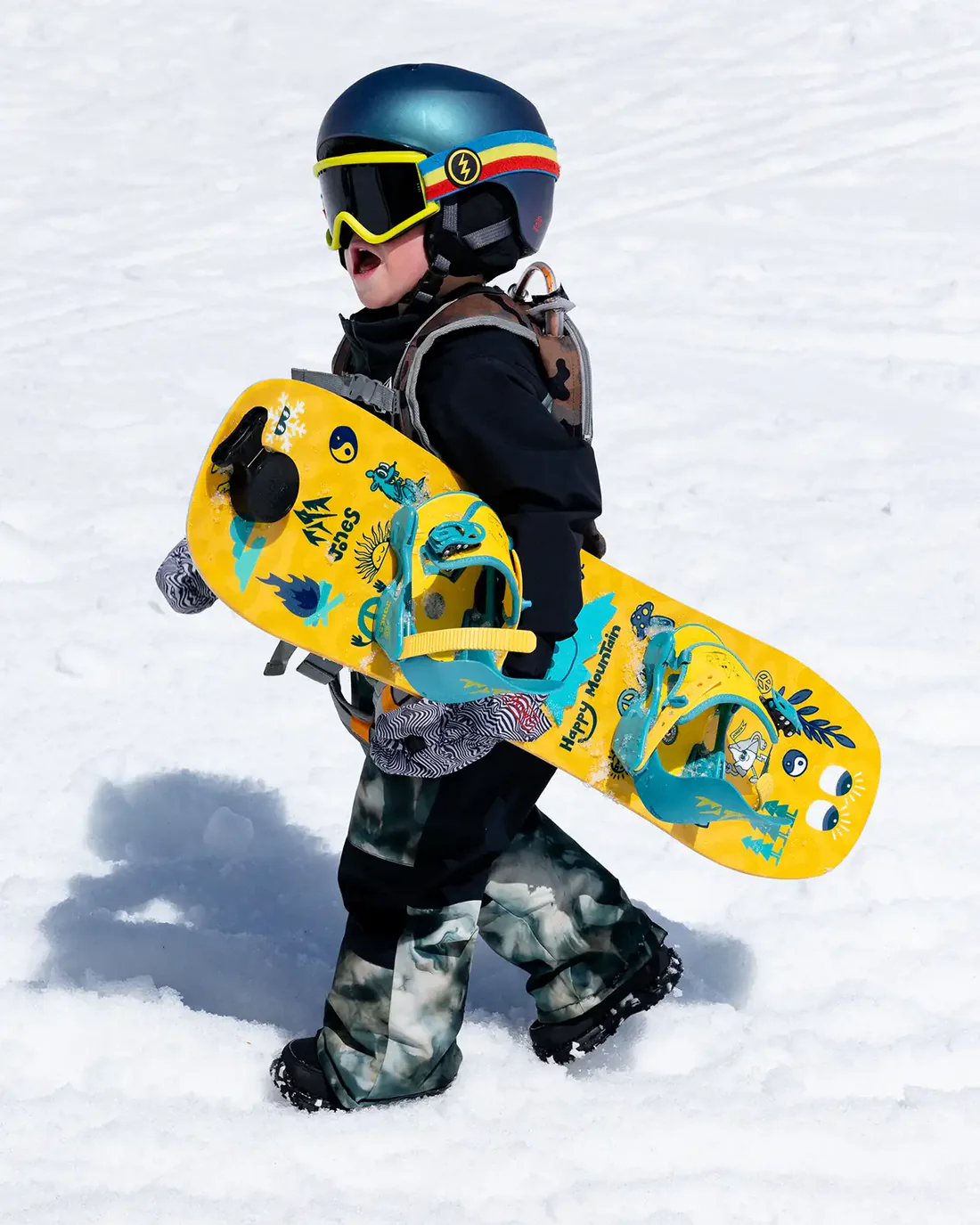Placă snowboard JONES Kids Happy Mountain Package - imagine 5