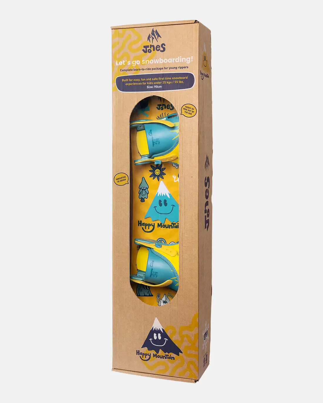 Placă snowboard JONES Kids Happy Mountain Package - imagine 4