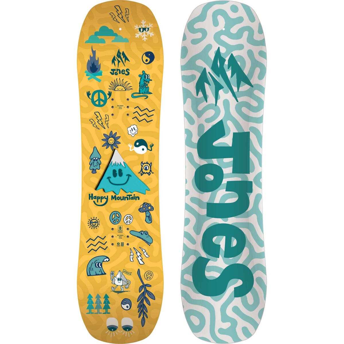 Placă snowboard JONES Kids Happy Mountain Package - imagine 10